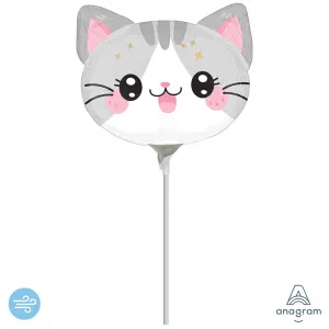MiniShape (AER) Balon Folie Pisicuta Kawaii 23cm ANAGRAM 4791902