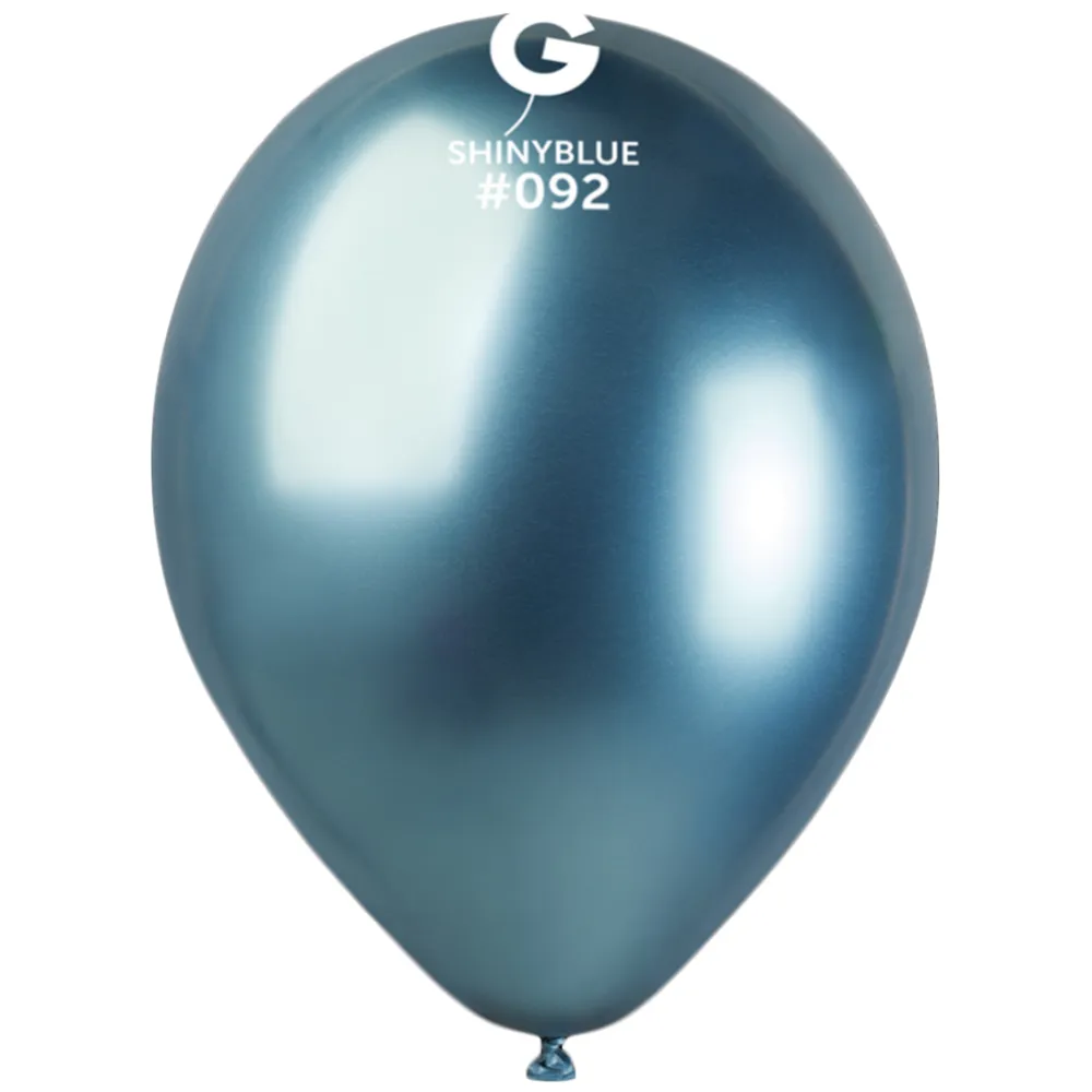 Baloane Latex 33cm Shiny Albastru GB120.92