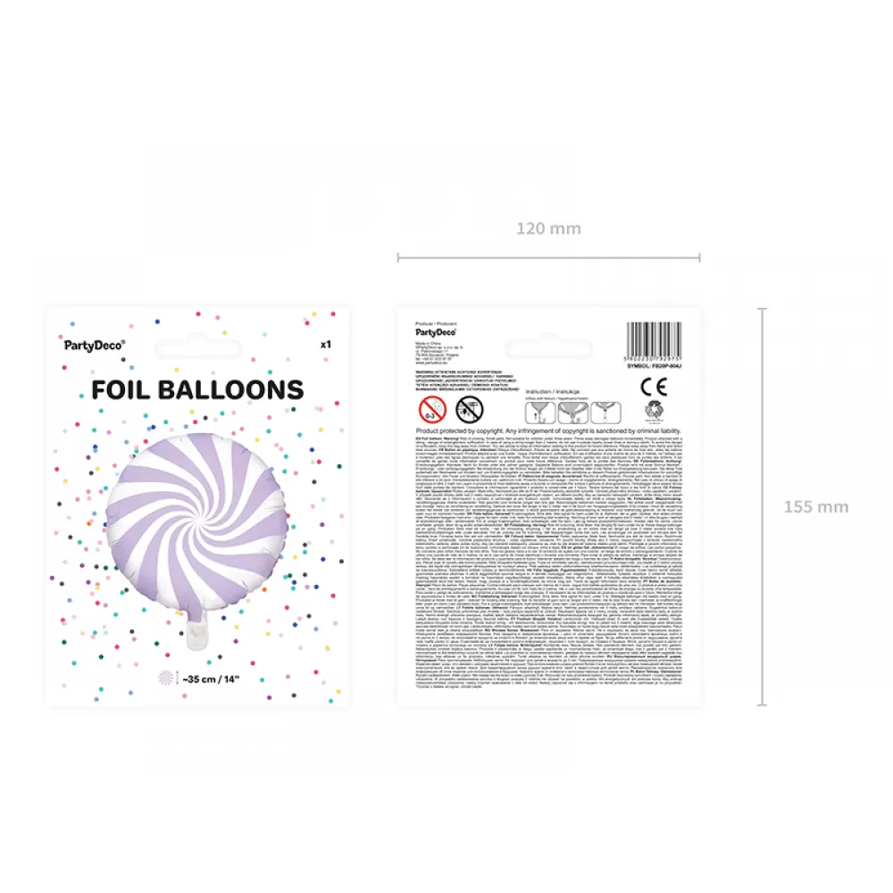 Balon Folie Acadea Lavanda 35cm PDC1026