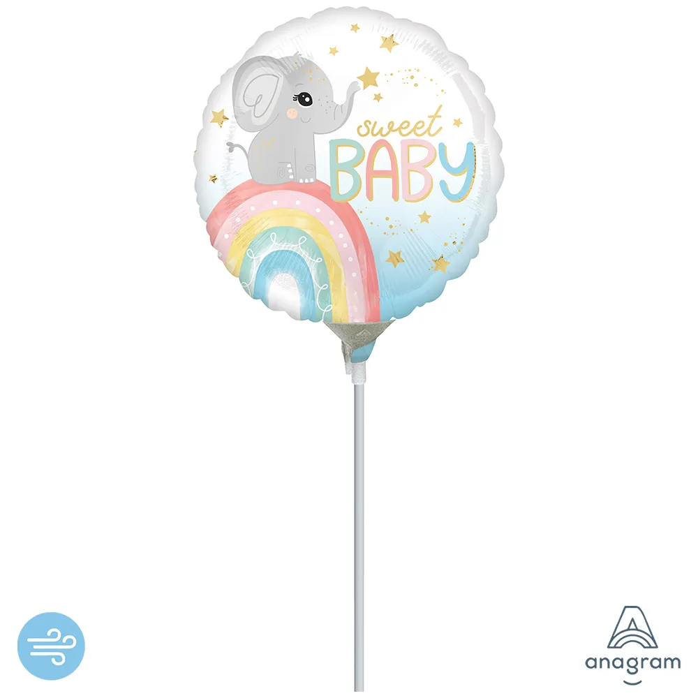 MiniShape Balon Folie (AER) Elefant 23cm ANAGRAM 4789309