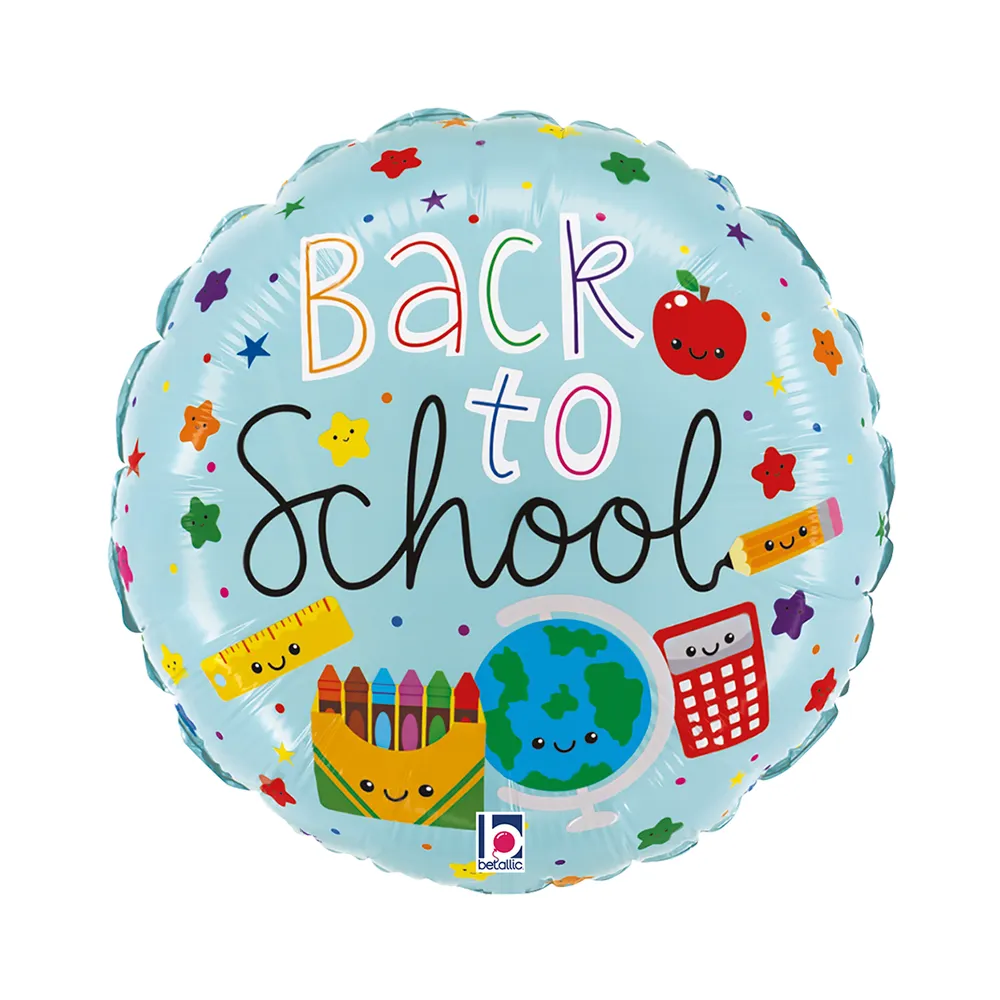 Balon Folie Back to School 45cm