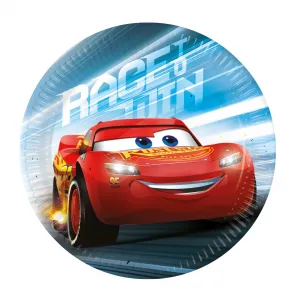 Set 8 Farfurii Petrecere 20cm Cars Victory is Mine