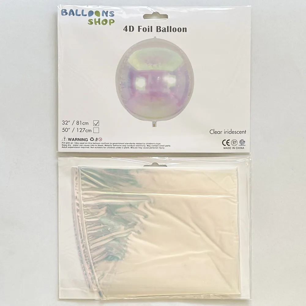 Balon Folie ORBZ Iridiscent 81cm