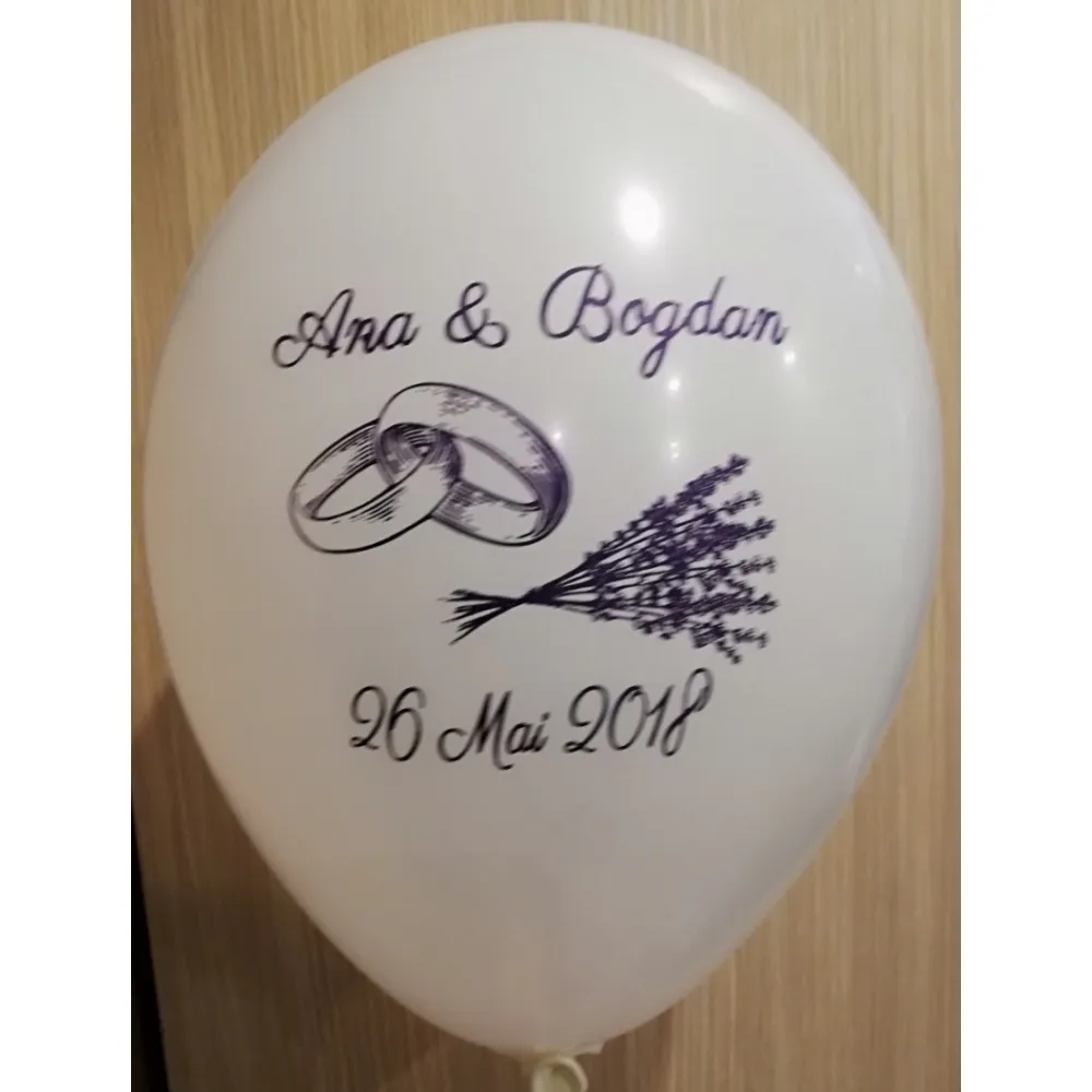 Baloane personalizate nunta-NM1