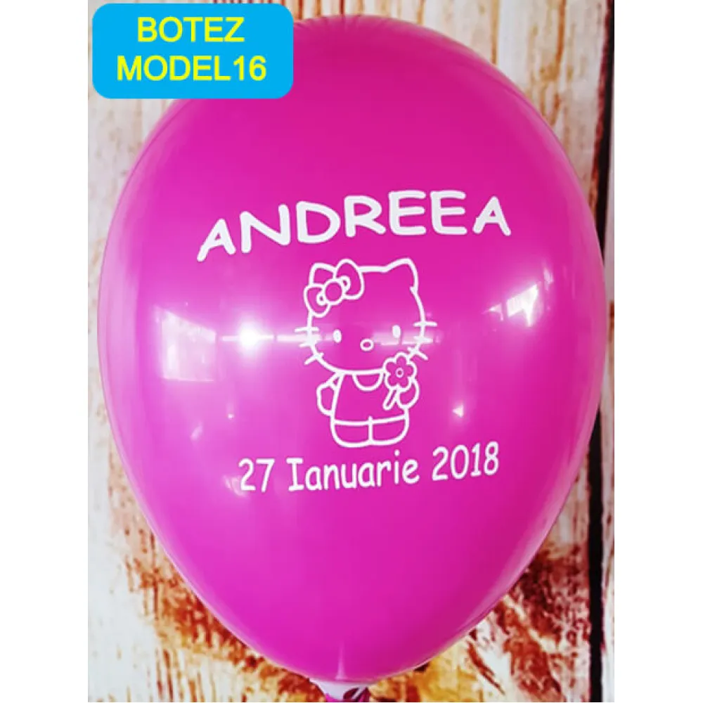 Baloane personalizate botez-BM16