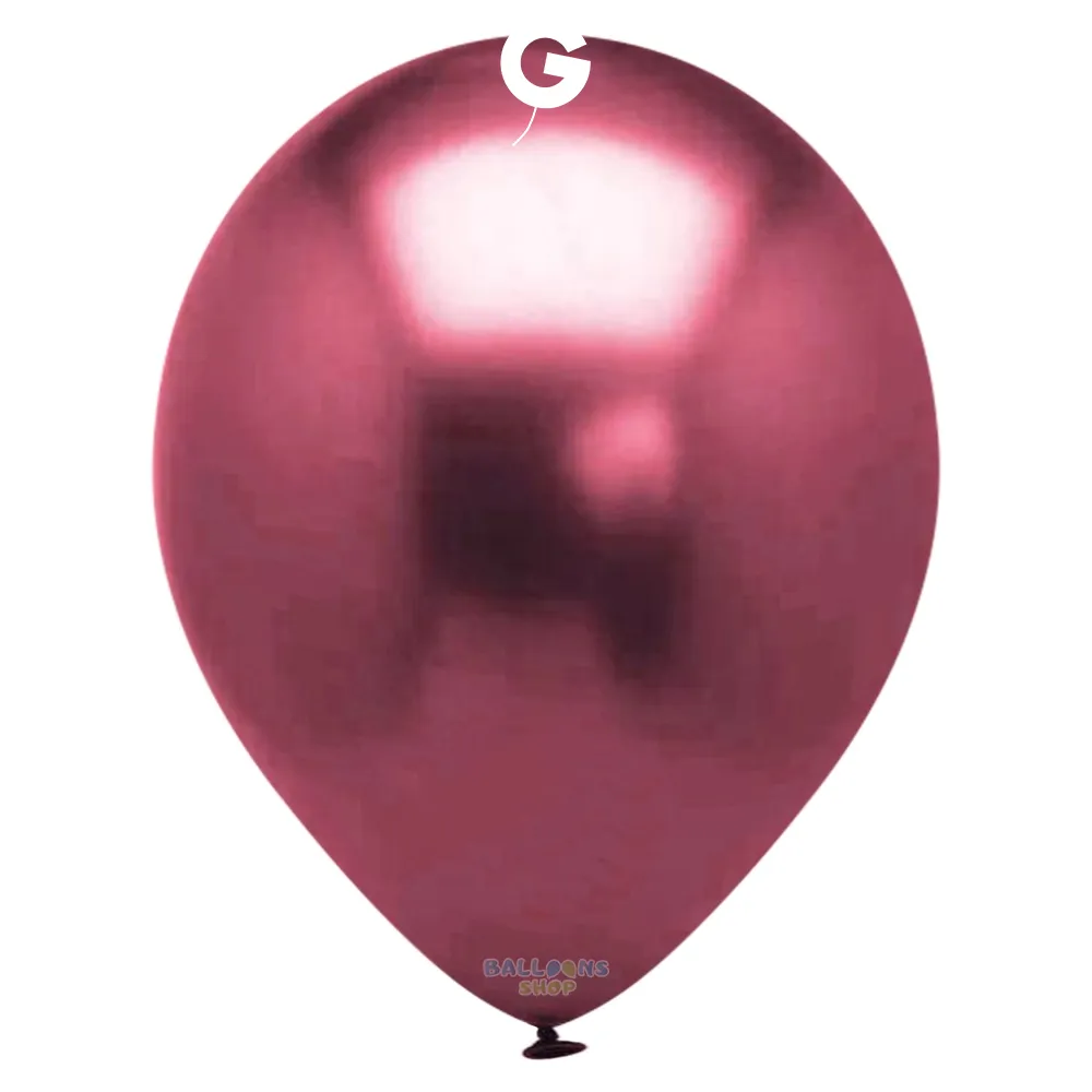 Baloane Latex 26cm Visiniu Metalic GM90.52