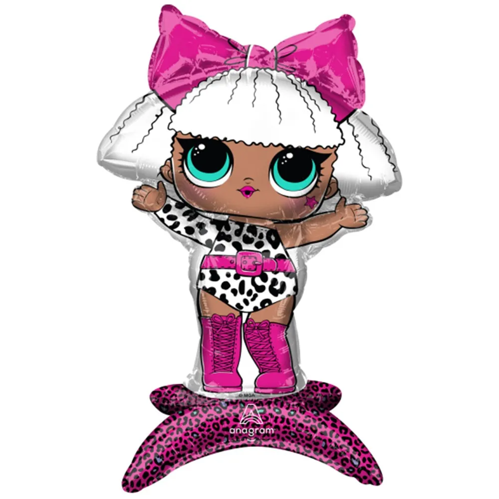 Balon Folie Figurina LOL Surprise Diva 40 x 58cm Amscan 42568