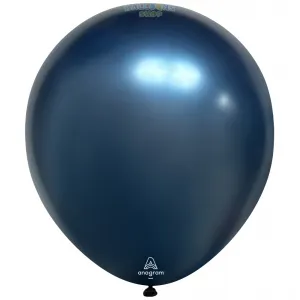 Balon Latex Jumbo 45cm Metallic Navy Flag Blue ANAGRAM 4912775
