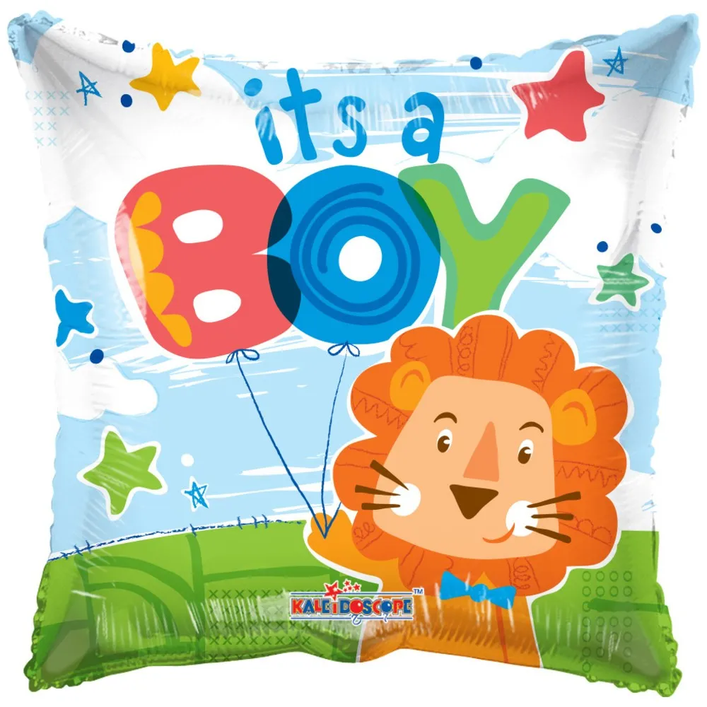 Balon Folie Patrat It's a Boy Leu 45cm