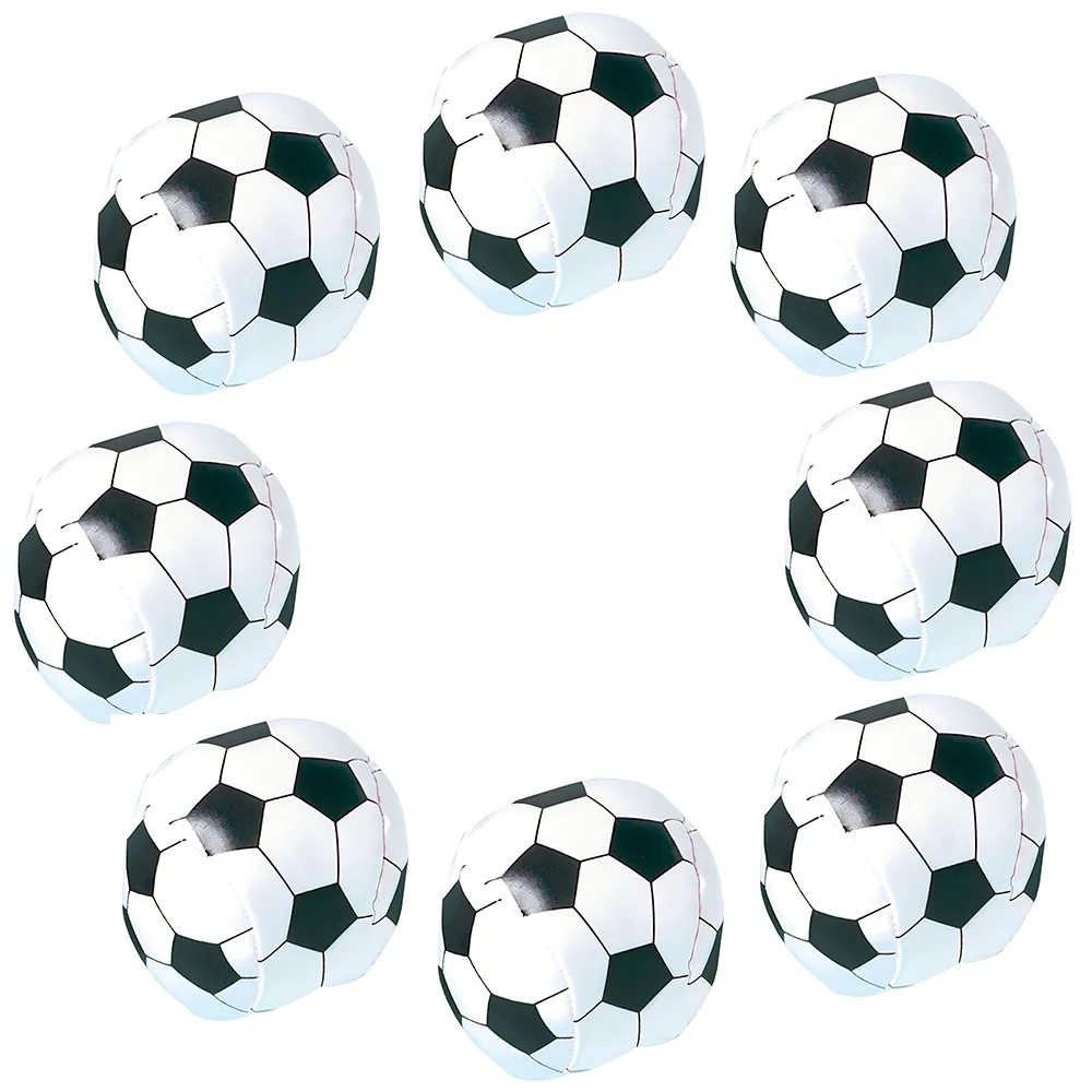 Set 8 Mingi de fotbal squishy 5cm 3901153