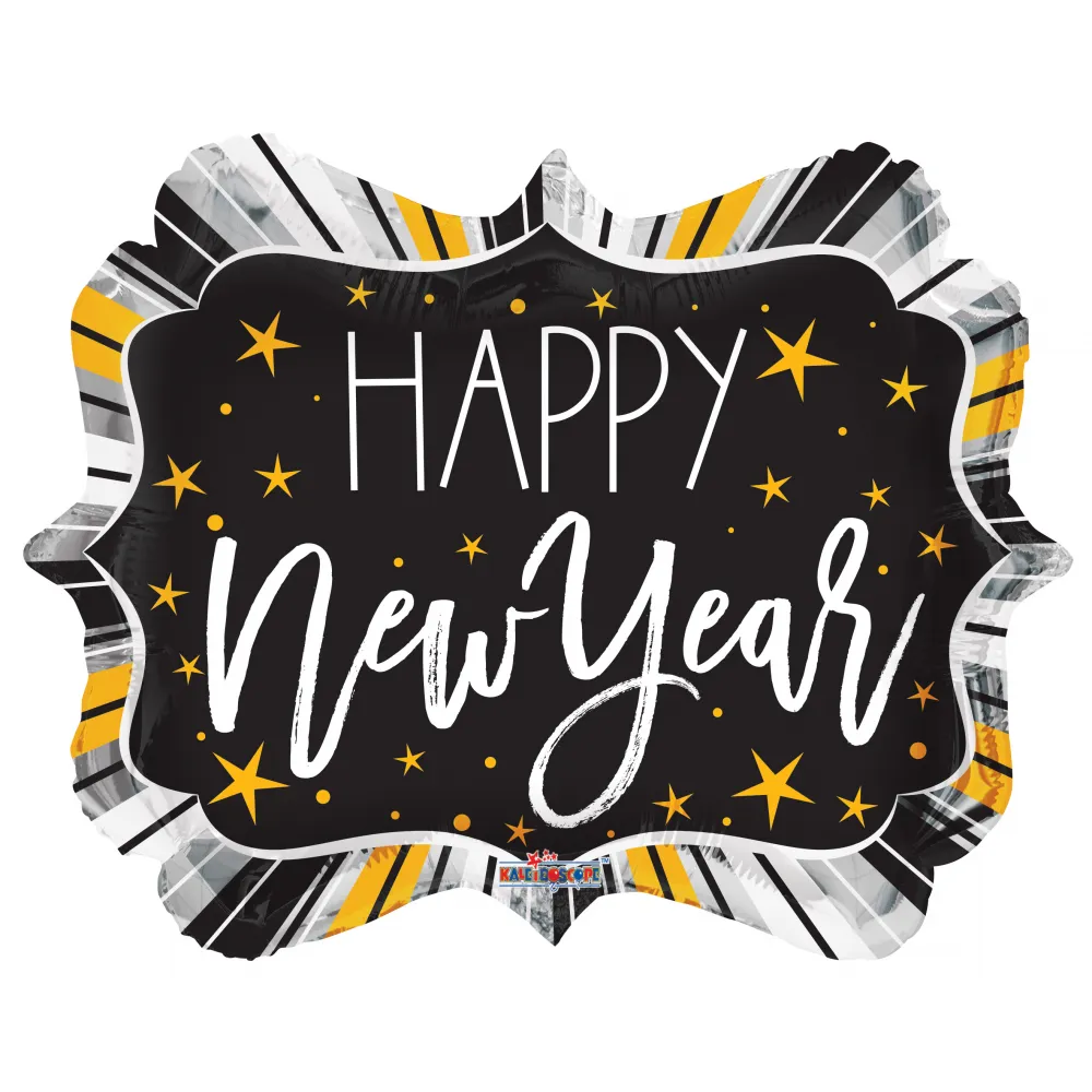 Balon Folie Figurina Happy New Year 45cm Conver