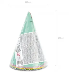 Set 6 Coifuri Petrecere Pastel Happy Birthday CPP22