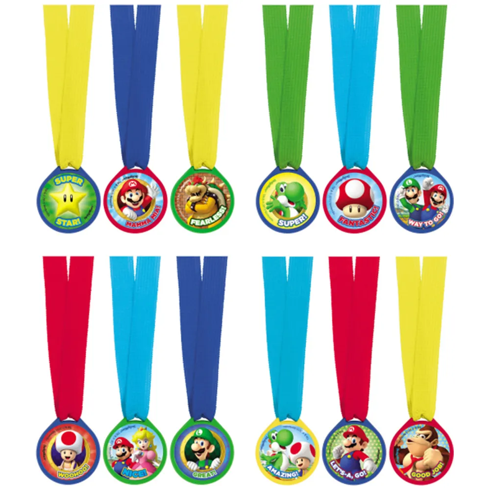 Set 12 Medalii Super Mario 396611