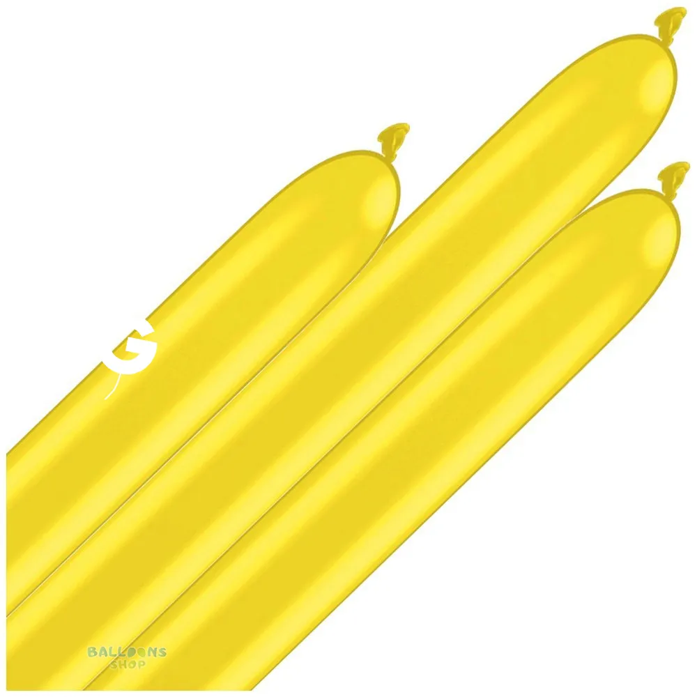 Baloane modelaj standard 152 x 5 cm Galben Q260.02