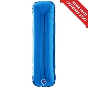 Balon Folie LITERA I Albastru 66 cm Grabo