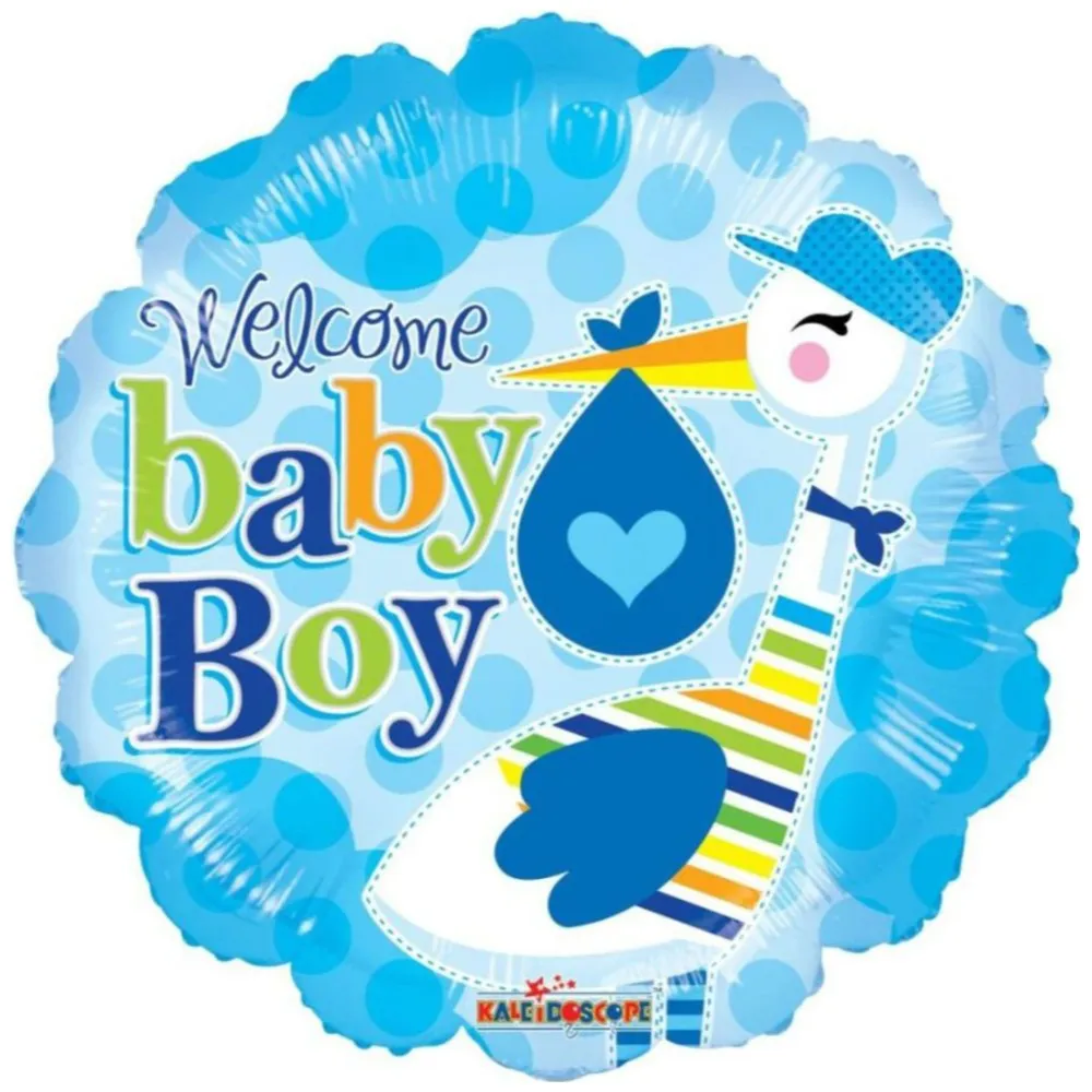 Balon folie Baby Boy cu Barza 19729