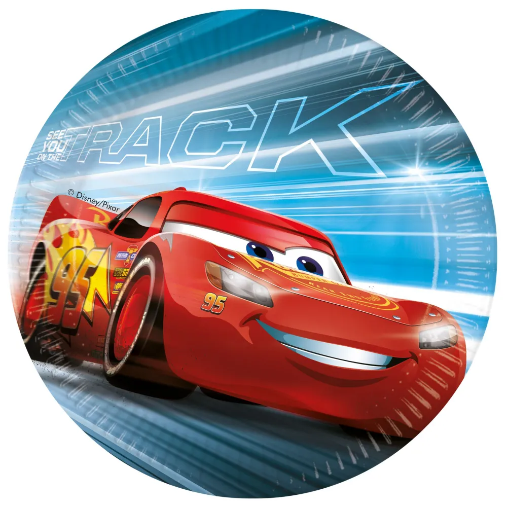 Set 8 Farfurii Petrecere 23cm Cars Victory is Mine