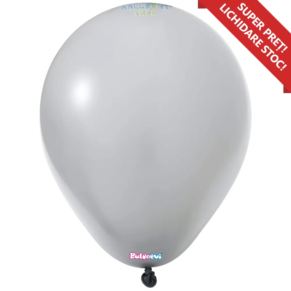 Baloane latex 30cm Standard Gri -32
