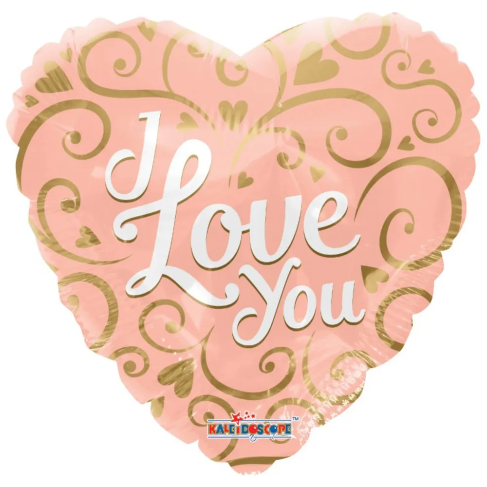 Balon folie 45cm Inima I love you