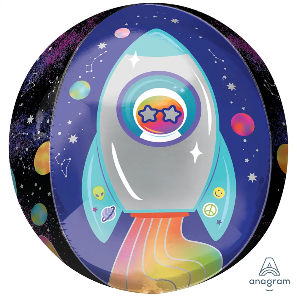 Orbz Balon Folie Outer Space 38x40cm ANAGRAM 4787201