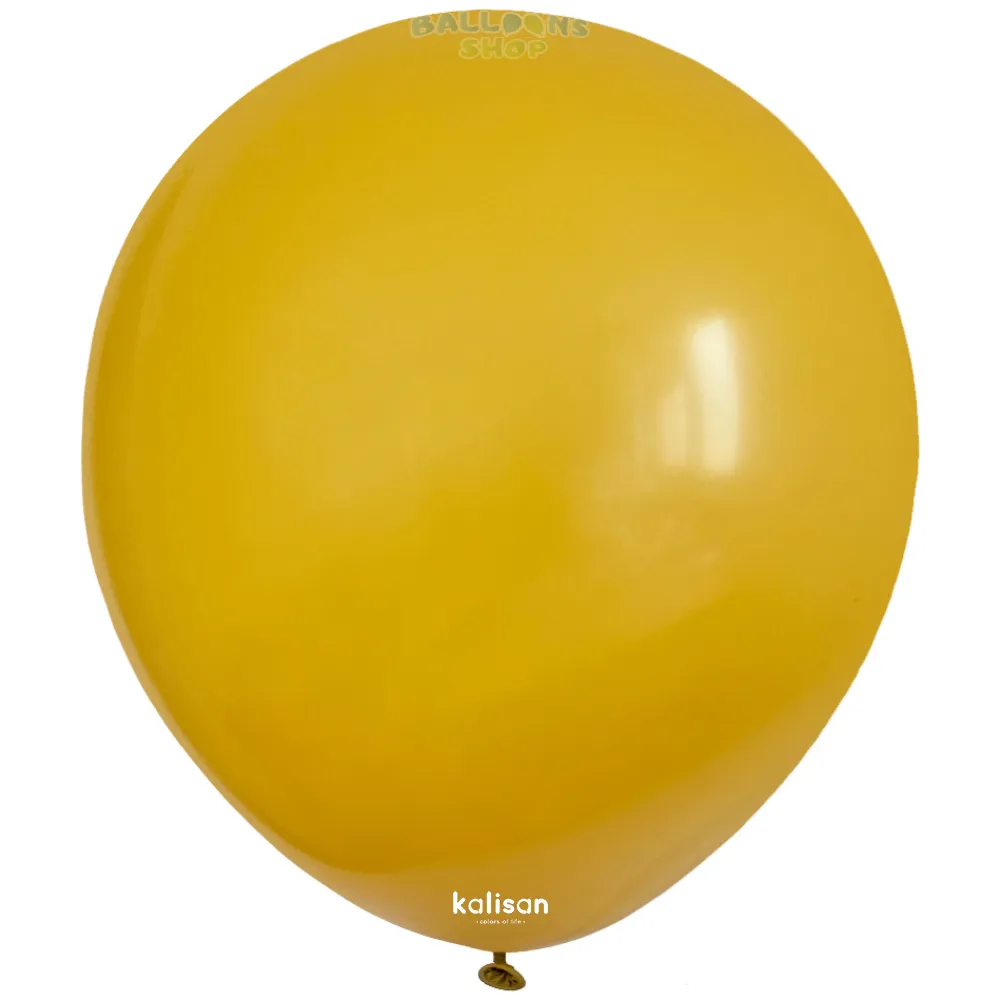 Baloane latex 30cm Mustard Retro 8002