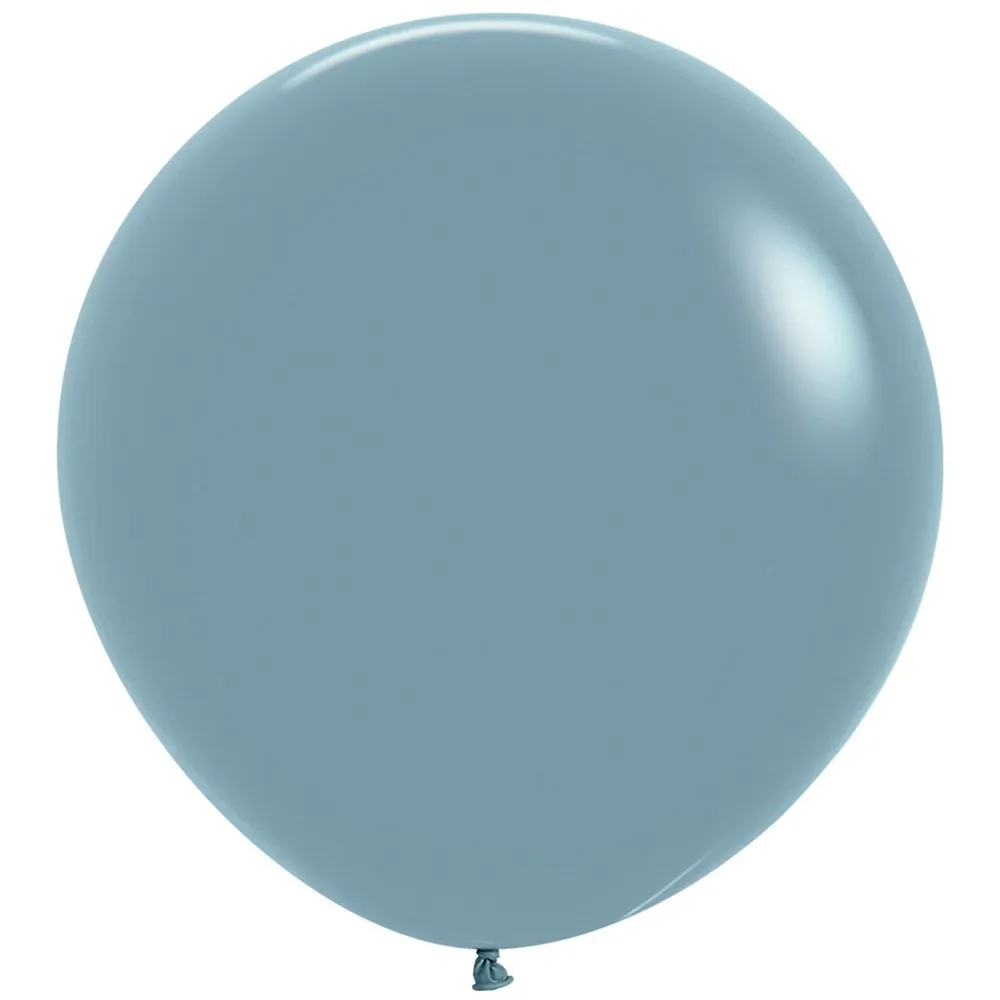 Balon latex Jumbo Pastel Dusk Blue 60cm