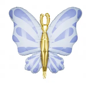 Balon Folie Figurina Fluture Bleu 69x69cm