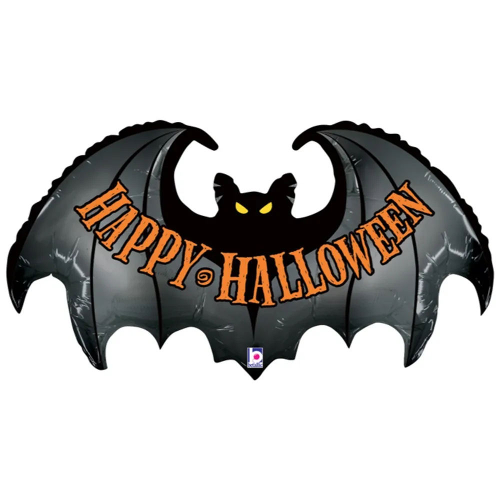 Balon Folie Figurina Liliac Happy Halloween 99cm Grabo