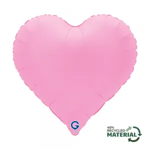 Balon Folie Inima Sweetie Mat Sakura Pink 46cm