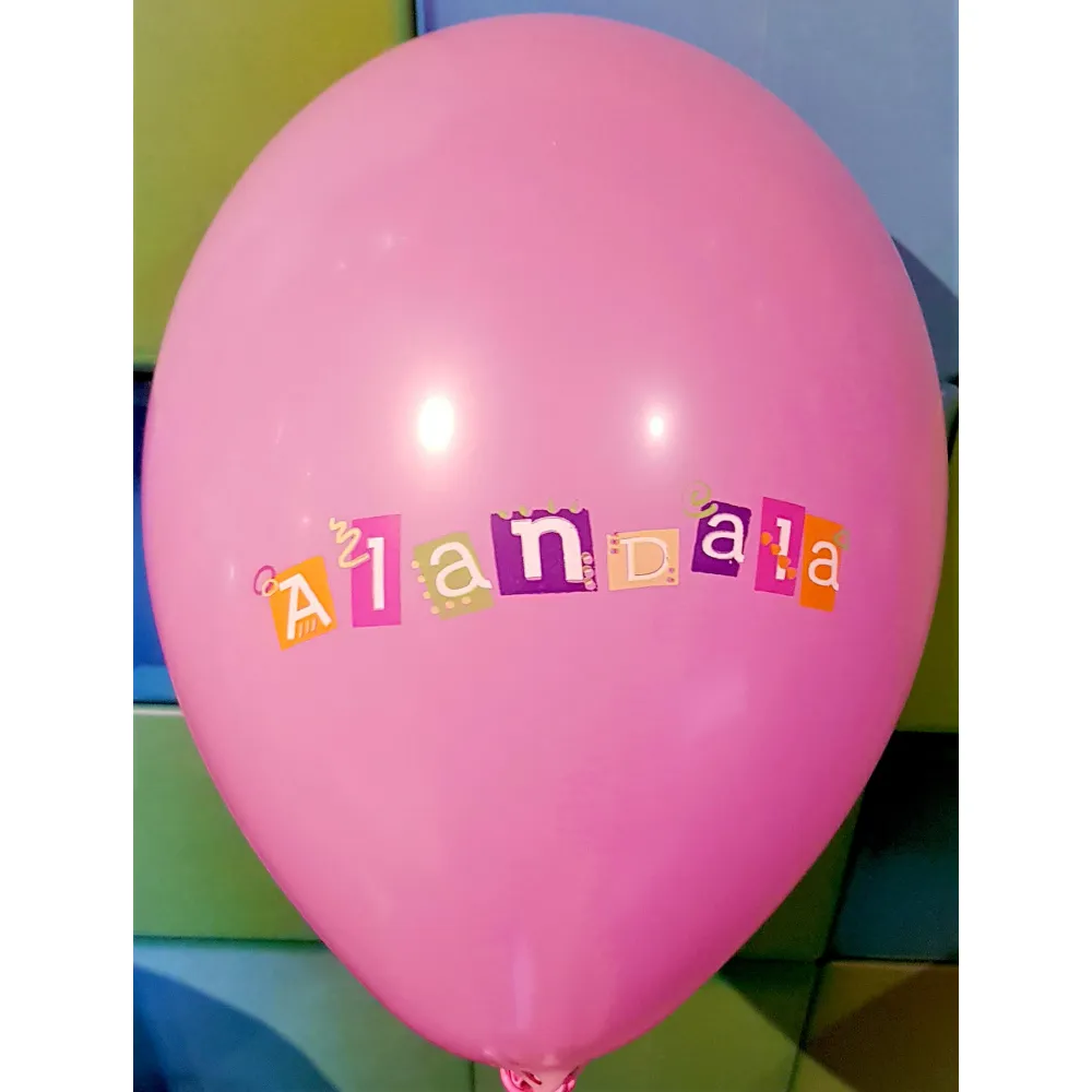 Grafica 6 culori Personalizare Baloane Latex 30-33cm
