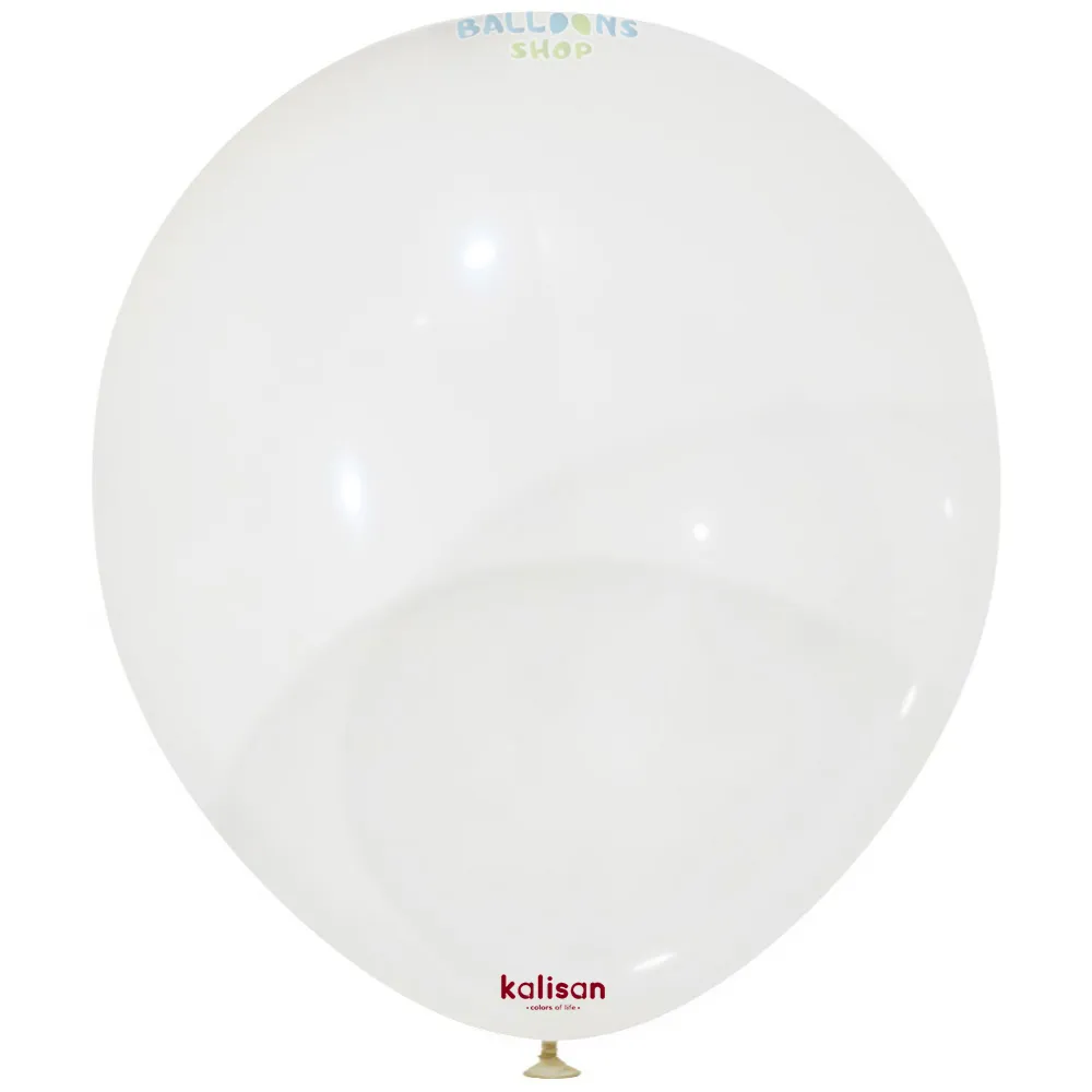 Baloane latex 30cm Transparent Standard 2333