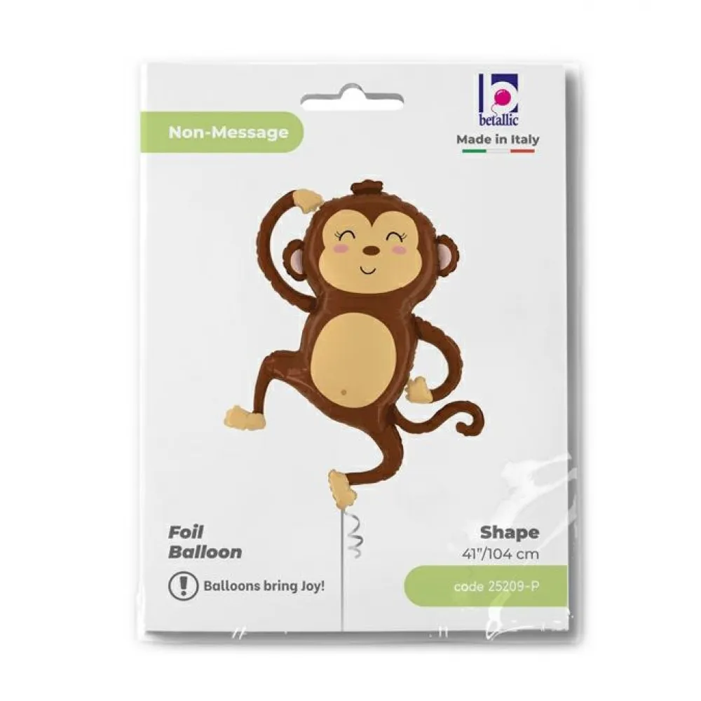 Balon Folie Figurina Maimuta 84cm Grabo