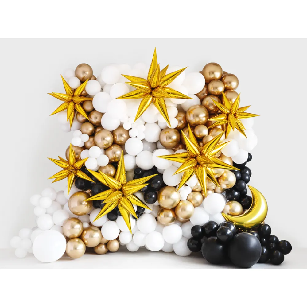 Balon Folie Stea Magica (Aer) Auriu 70cm