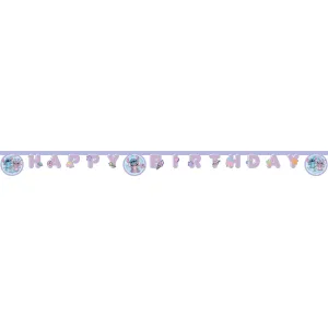 Banner Petrecere Happy Birthday Angel Cute