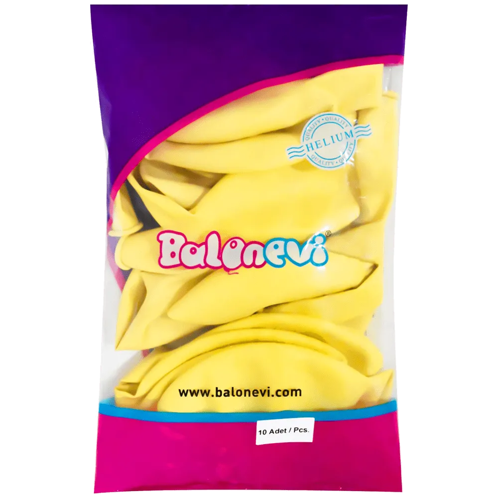 Balon Latex Jumbo 60cm Macaron Vanilla -27