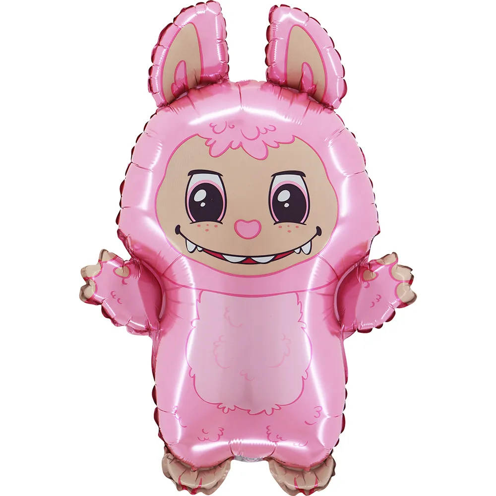 Balon Folie Figurina Labubu Pink 70cm