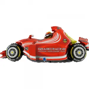 Balon Folie Figurina Masina F1 Rosie 107cm