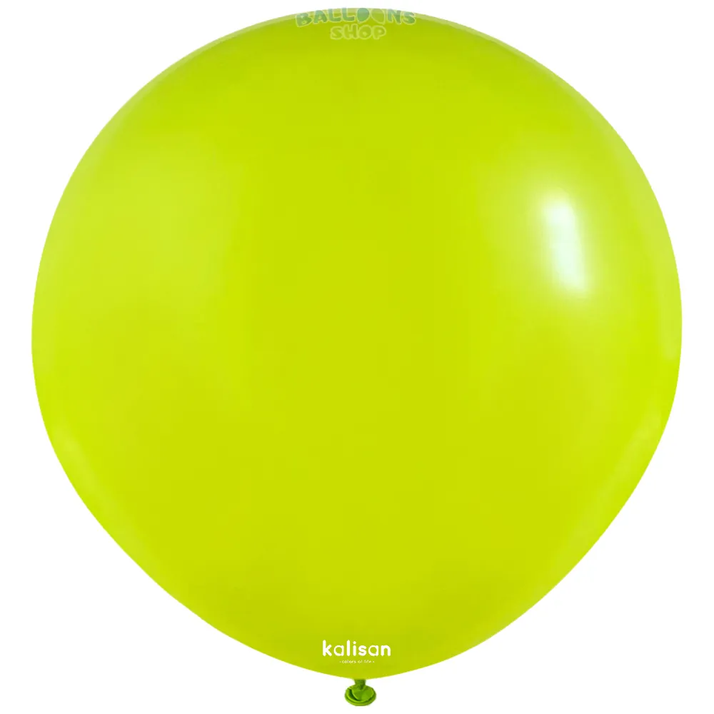 Balon Jumbo Latex 45cm Lime Green Standard 2324