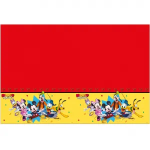 Fata de masa petrecere 120x180cm Mickey Jump Into Fun