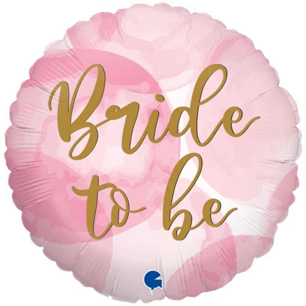Balon Folie Bride to Be 2 fete 46cm Grabo
