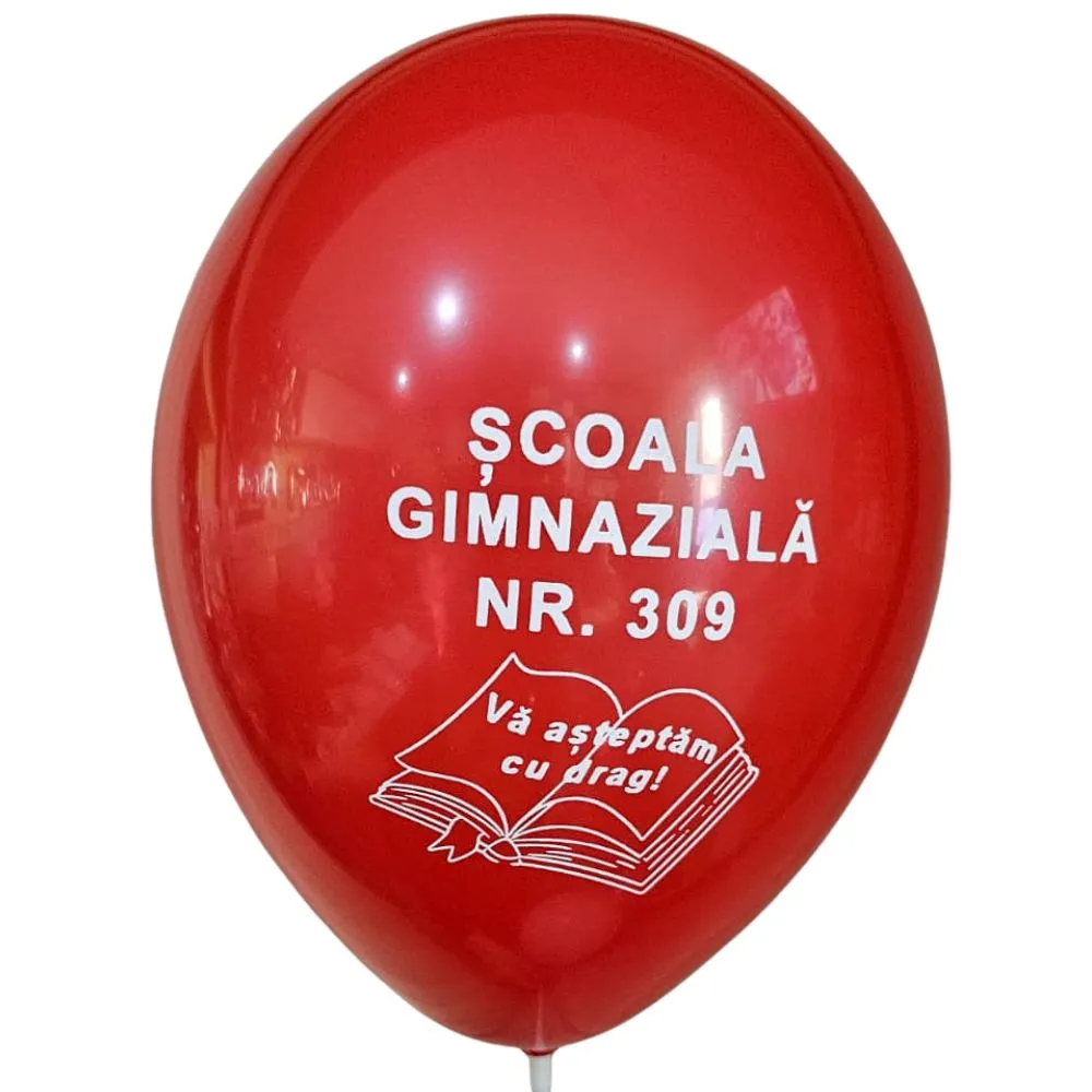 Baloane personalizate Scoala