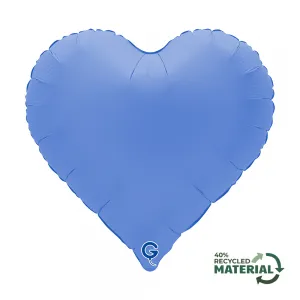 Balon Folie Inima Sweetie Mat Lotus Blue 46cm