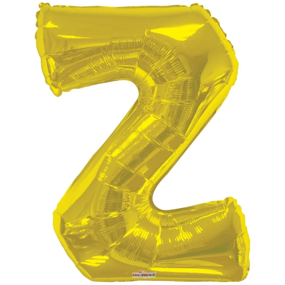 Balon folie litera Z auriu 15285-34