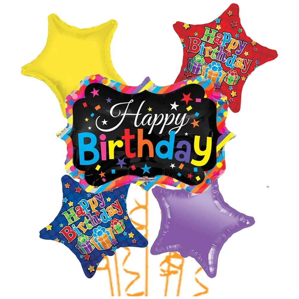 Buchet Baloane Happy Birthday Banner 2020209