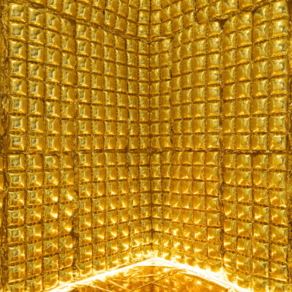 Balon folie Tip panou Gold 55x110cm