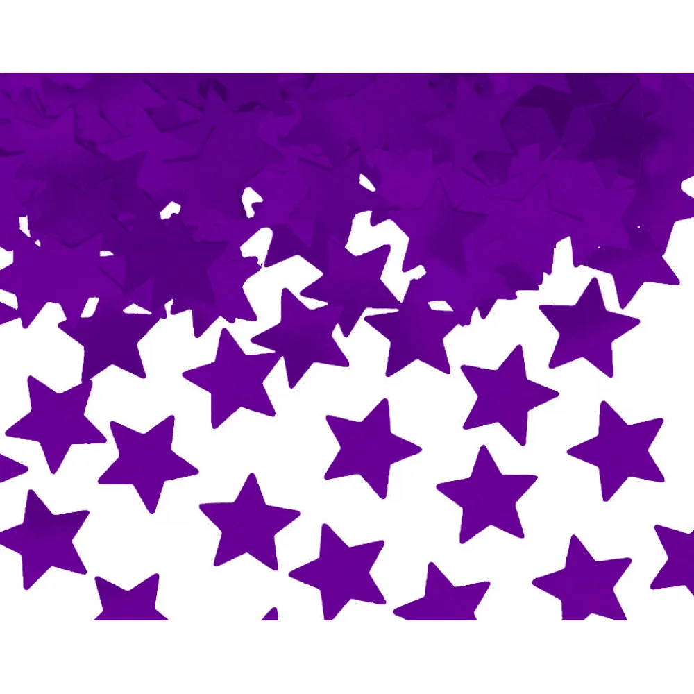Confetti Metalic MOV Stelute 1,5cm 100g