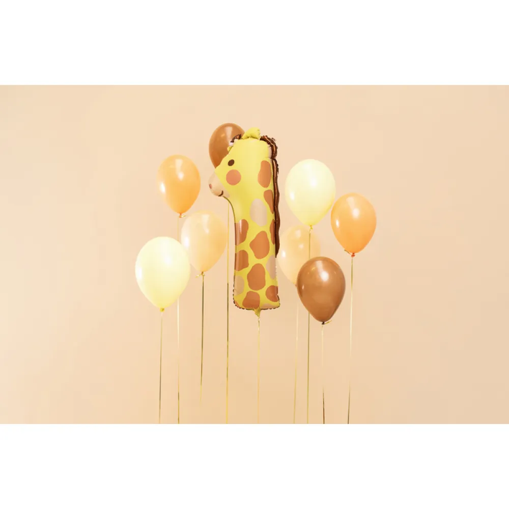 Balon Folie Cifra 1 Girafa 42x90cm