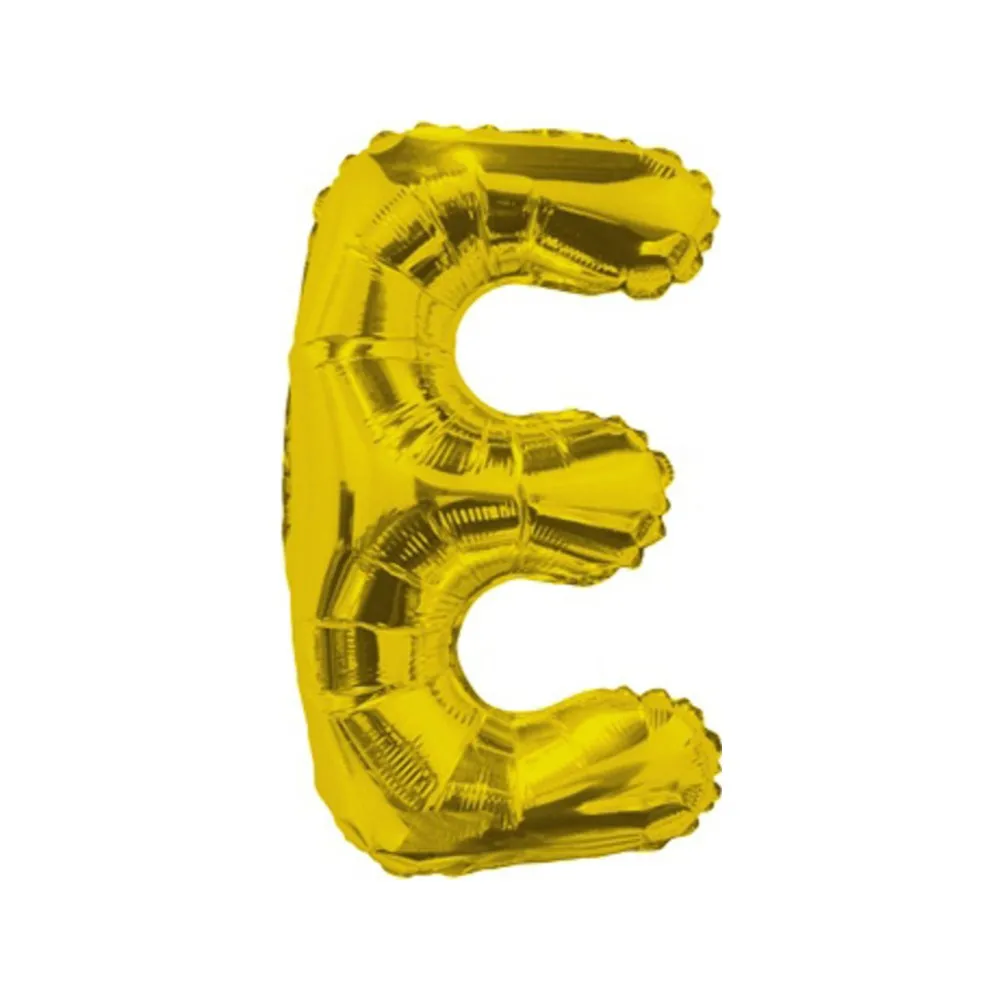 Balon folie 35cm litera E AURIU 35072-14