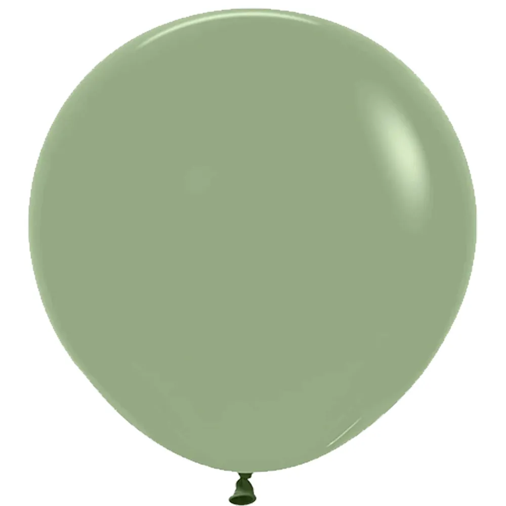 Baloane latex Jumbo Eucalyptus 40cm