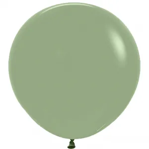 Baloane latex Jumbo Eucalyptus 40cm